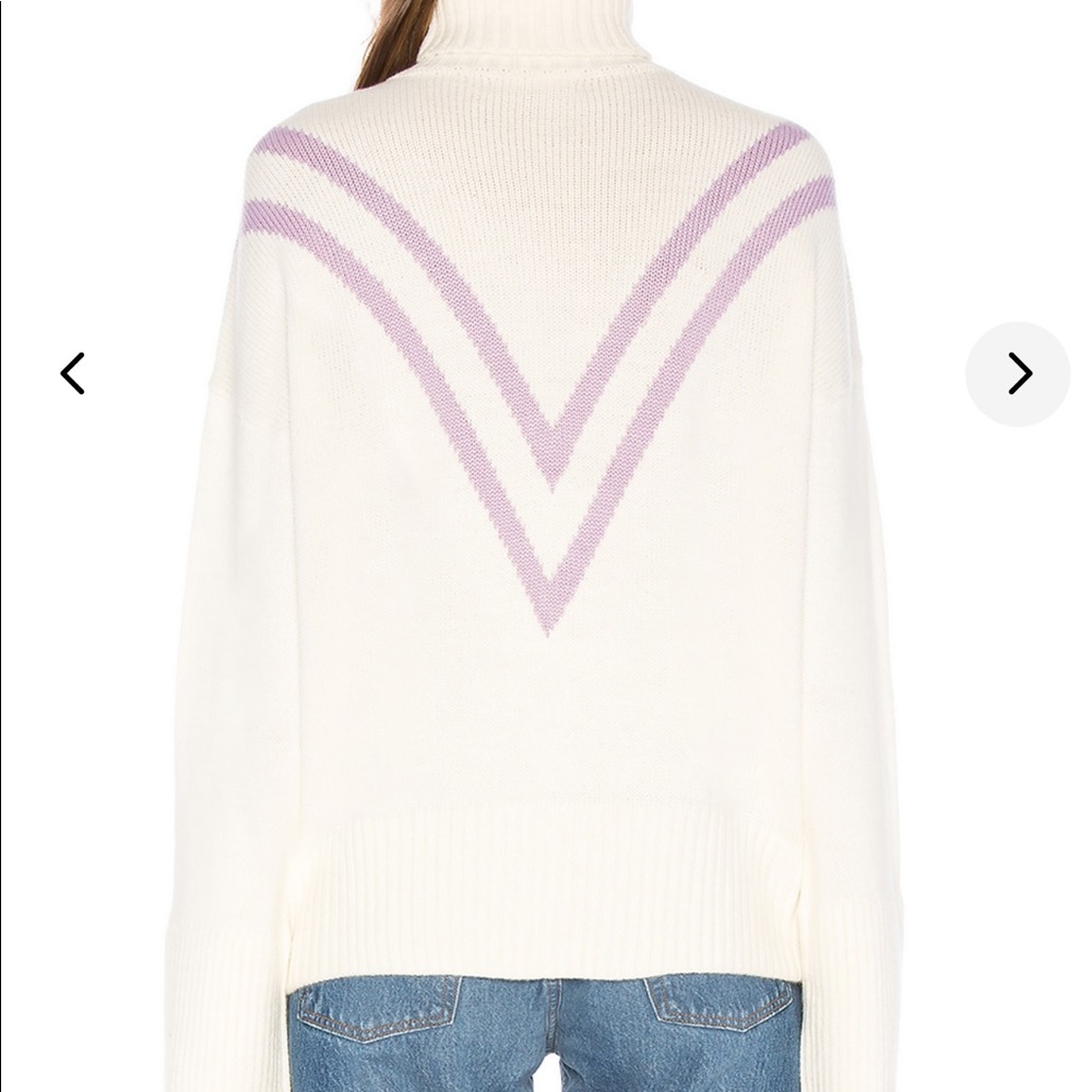 NWT LOVERS + FRIENDS Caroline Turtleneck Sweater - Picture 3 of 4